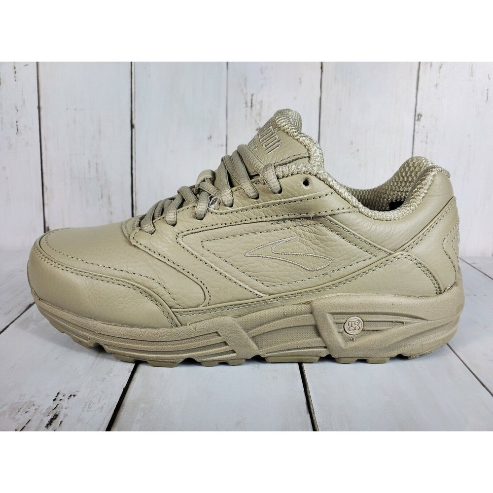 Brooks Addiction Sneakers Women's Size 7 Leather Comfort Walking Shoes D Wide - Picture 4 of 10